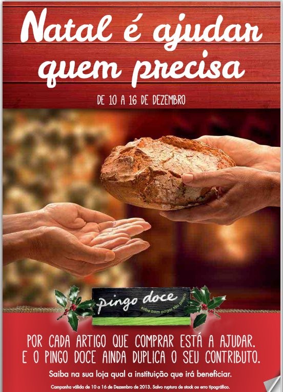Novo Folheto / Campanha | PINGO DOCE | Natal Solidário
