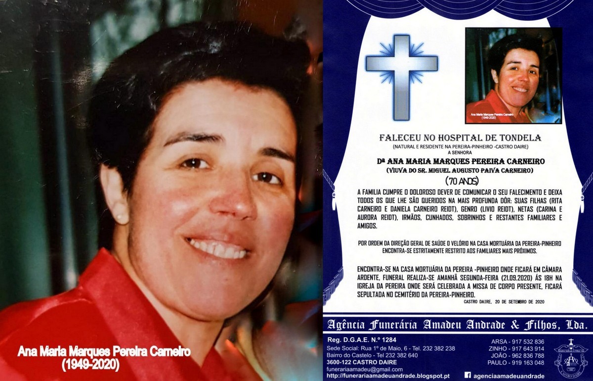 FOTO RIP  DE ANA MARIA MARQUES PEREIRA CARNEIRO-70