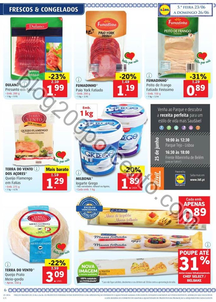 Antevisão Folheto LIDL Promoções de 23 a 29 jun