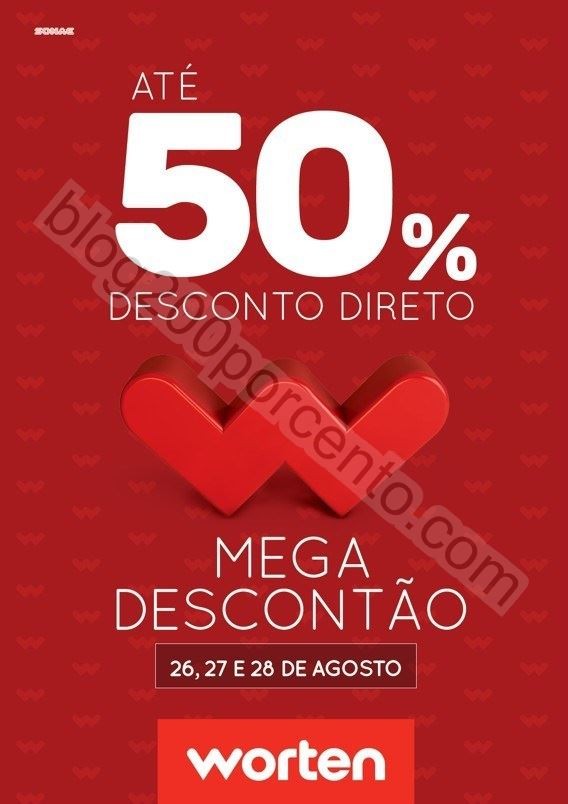 Antevisão Folheto WORTEN Mega Descontão de 26 a 