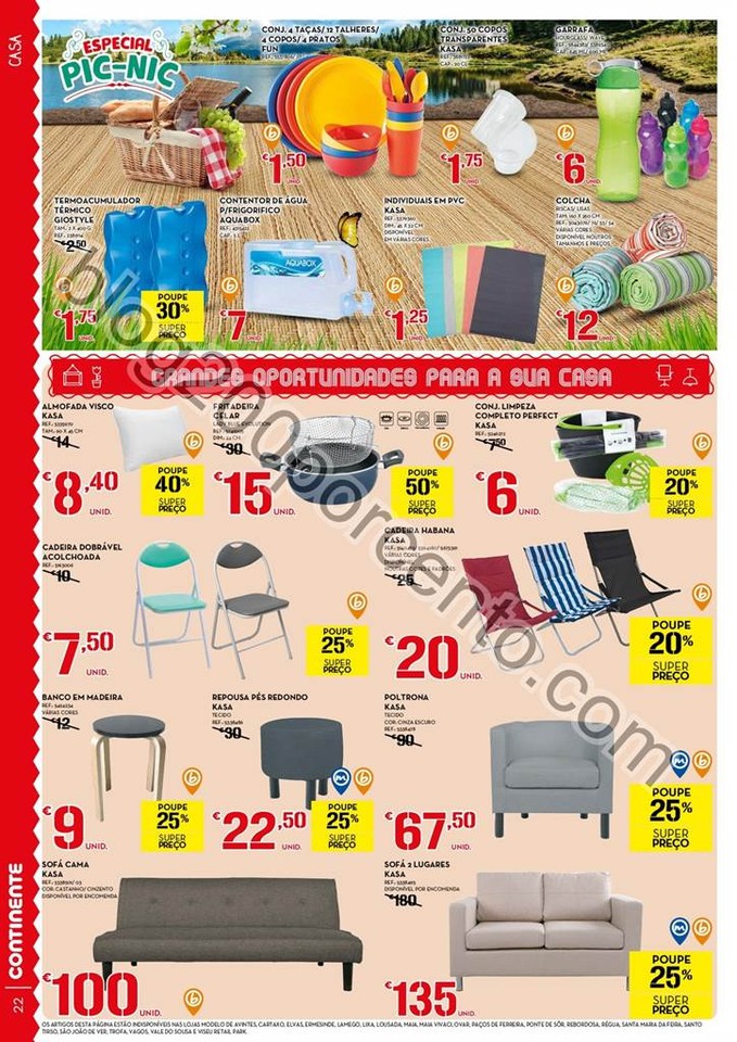 Antevisão Folheto CONTINENTE Promoções de 5 a 1