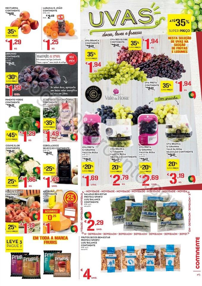 Antevisão Folheto CONTINENTE Promoções de 30 ag