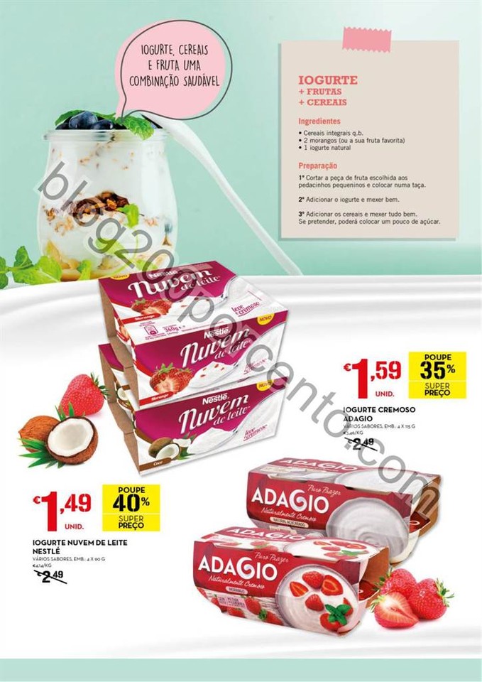 Novo Folheto CONTINENTE Especial Iogurtes de 14 ju