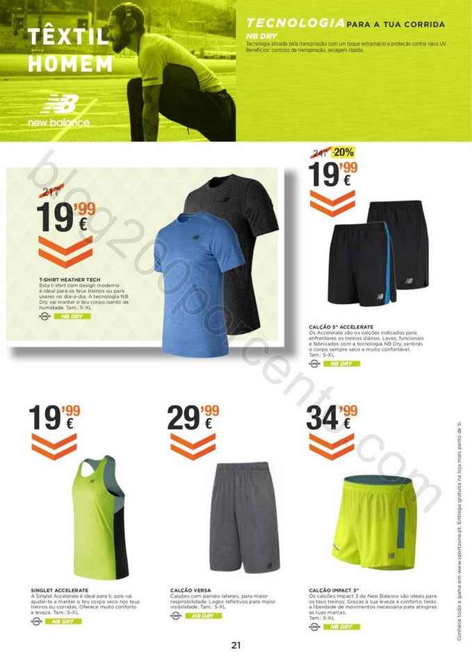 Antevisão Folheto SPORT ZONE Promoções de 23 fe