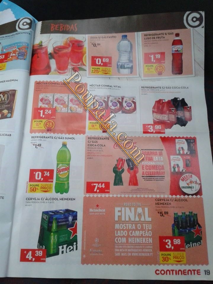 Antevisão Promoções Novo Folheto Continente- de 20 a 26 maio - Parte1