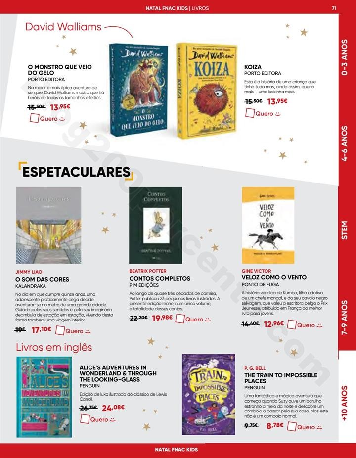 Antevisão Folheto Natal FNAC Kids promoções at