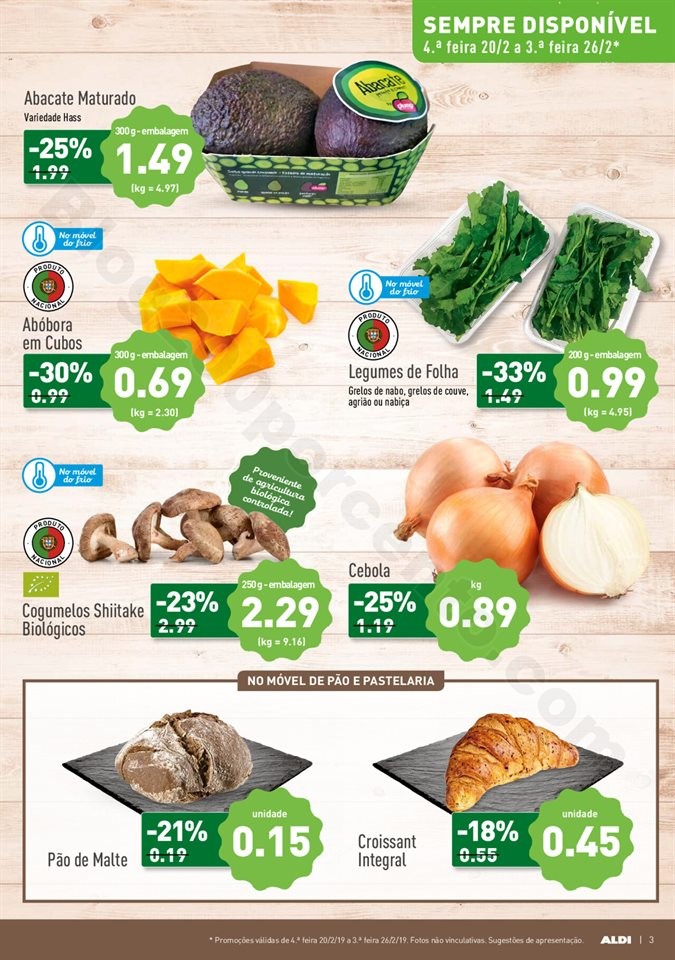 Antevisão Folheto ALDI Promoções a partir de 20