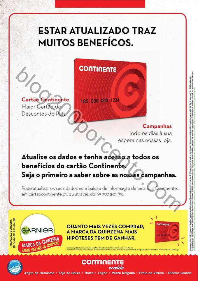 Antevisão Folheto MODELO Açores Promoções de 5