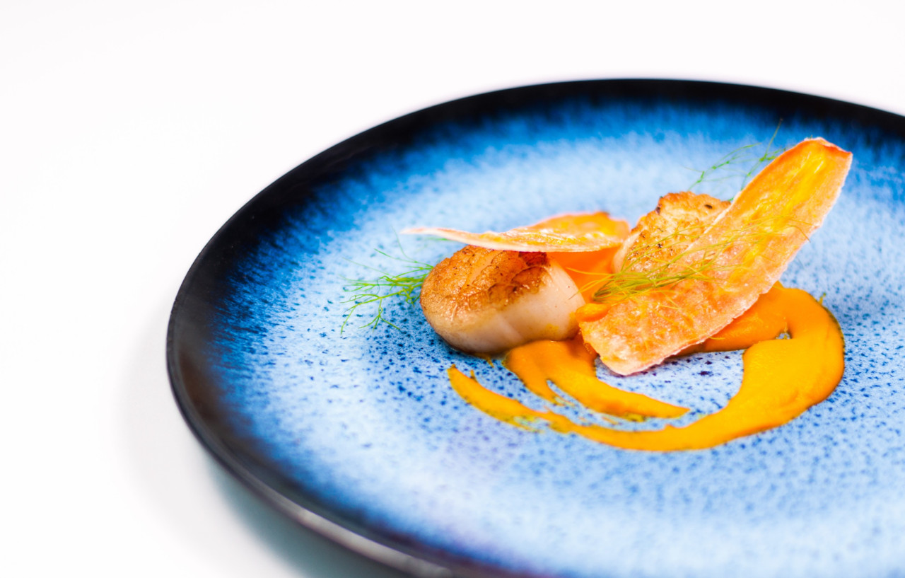 Astória_Pudim Abade de Priscos com gelado de vinh @Carlos Teixeira