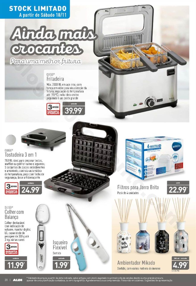 Antevisão folheto ALDI Promoções a partir de 15
