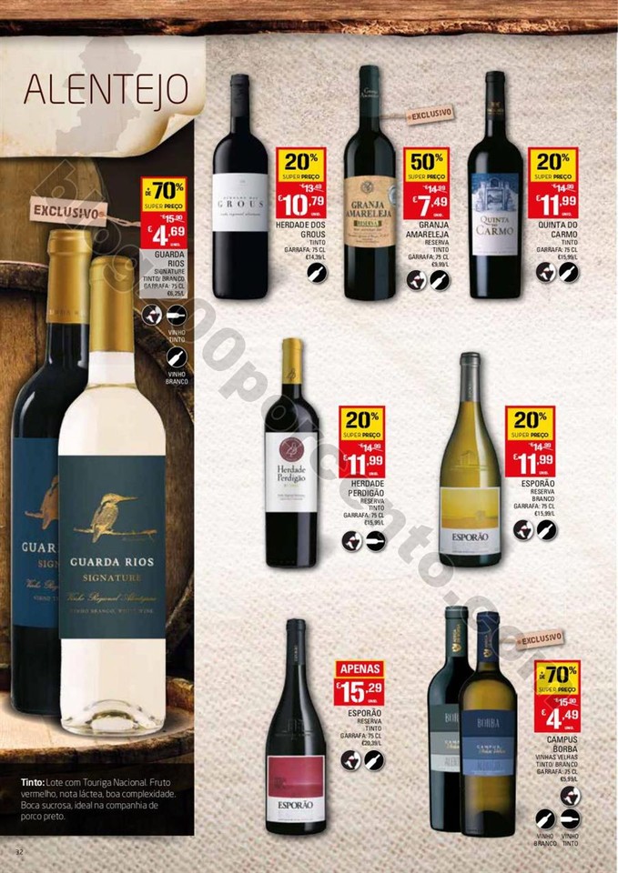 Antevisão Folheto CONTINENTE Vinhos promoções d