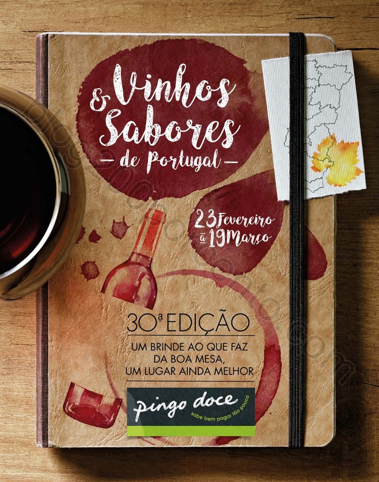 Novo Folheto PINGO DOCE Vinhos &amp; Sabores promoçõ