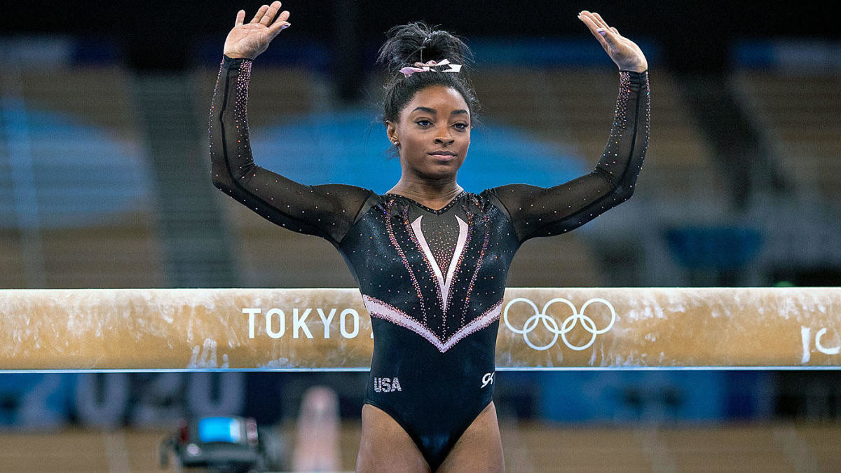 Simone Biles marcou agenda no Japão