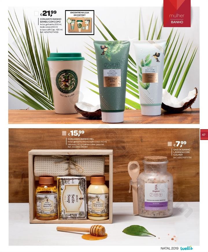 Antevisão Folheto WELLS Natal extra online promo