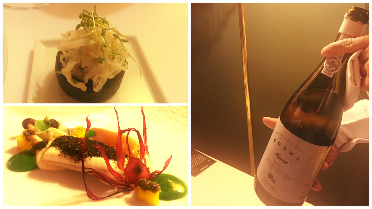 Chef André Silva - Linguado de Mar, aipo, agrião, lula e sua tinta - Coche 2014