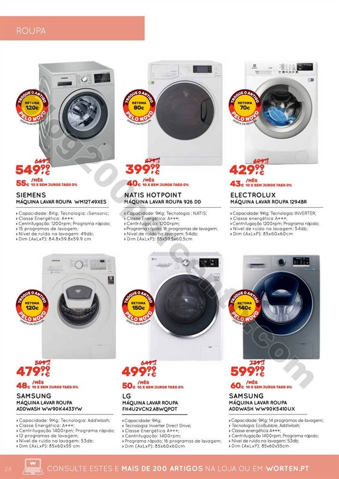 Tudo para o lar WORTEN promoções até 2 agosto p