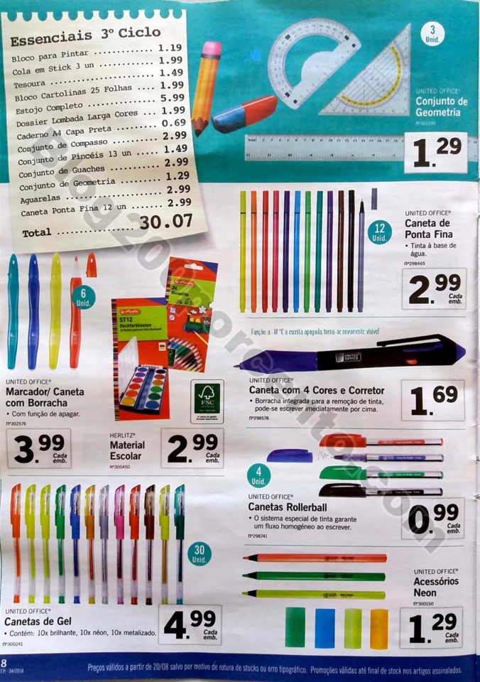Antevisão Folheto LIDL Bazar regresso à escola promoções a partir de 20  agosto - Blog 200% - Últimos Folhetos, Antevisões, Promoções e Descontos