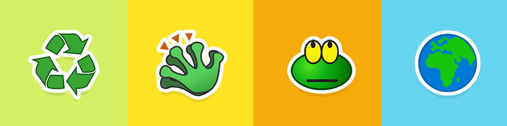 Os quatro novos sapinhos lançados