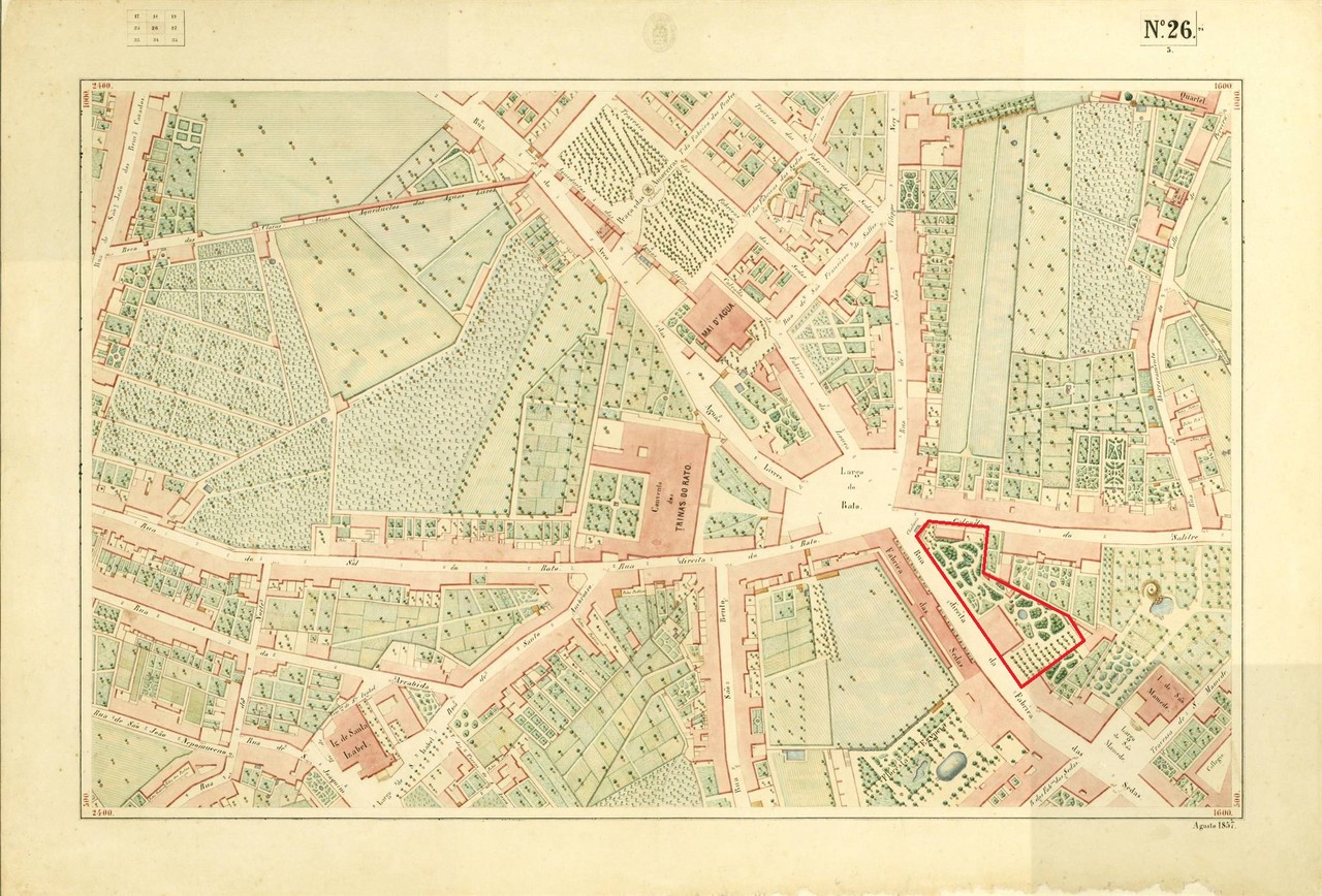 Atlas da carta topográfica de Lisboa, N.º 26, 18