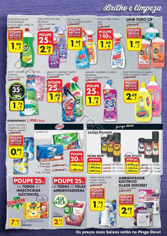 Antevisão Folheto PINGO DOCE Promoções de 16 a 