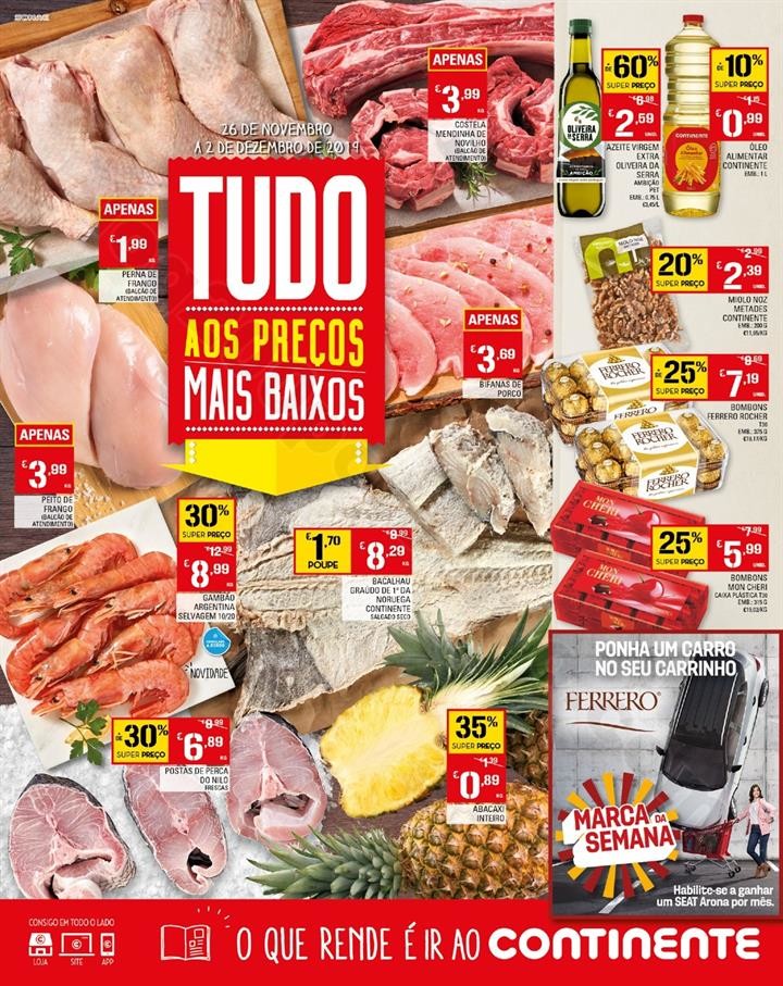 Antevisão Folheto CONTINENTE Madeira Promoções 