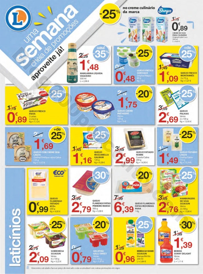Antevisão Folheto E-Leclerc Promoções de 25 abr