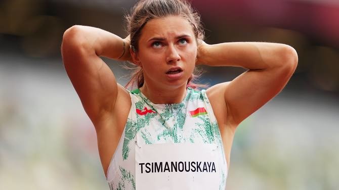 Krystsina Tsimanouskaya