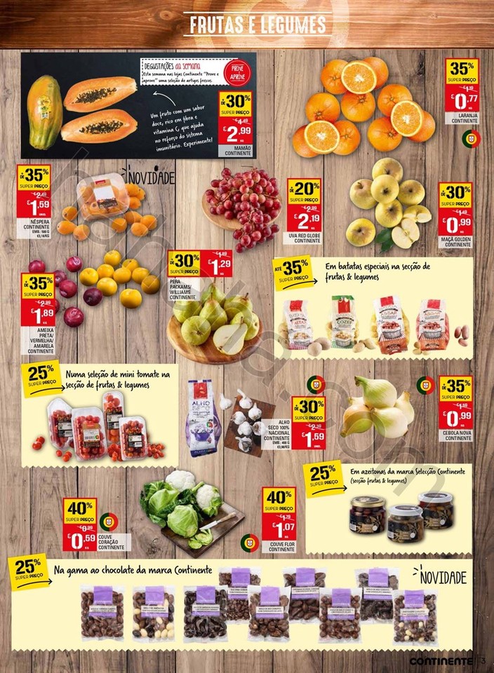 Antevisão Folheto CONTINENTE Madeira Promoções 