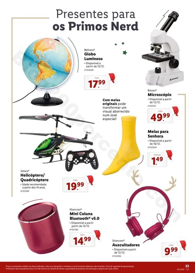Folheto LIDL Presentes de Natal 11  novembro p23.j
