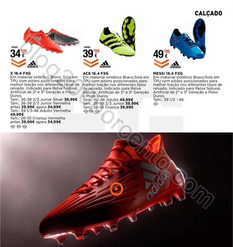 Novo Folheto SPORT ZONE Especial Futebol promoçõ