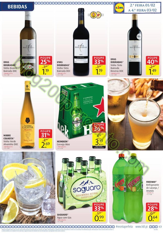 Antevisão Folheto LIDL Promoções de 28 janeiro 