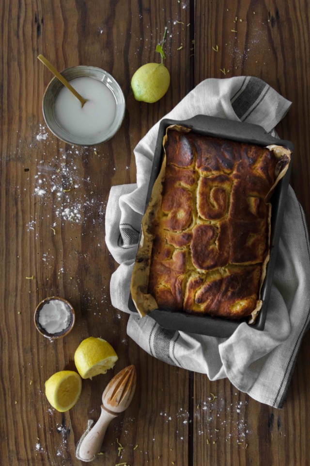 Rolos de limão e baunilha