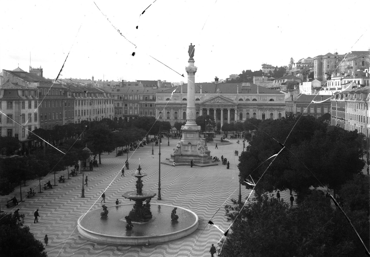 Praça Dom Pedro IV, anterior a 1925.jpg