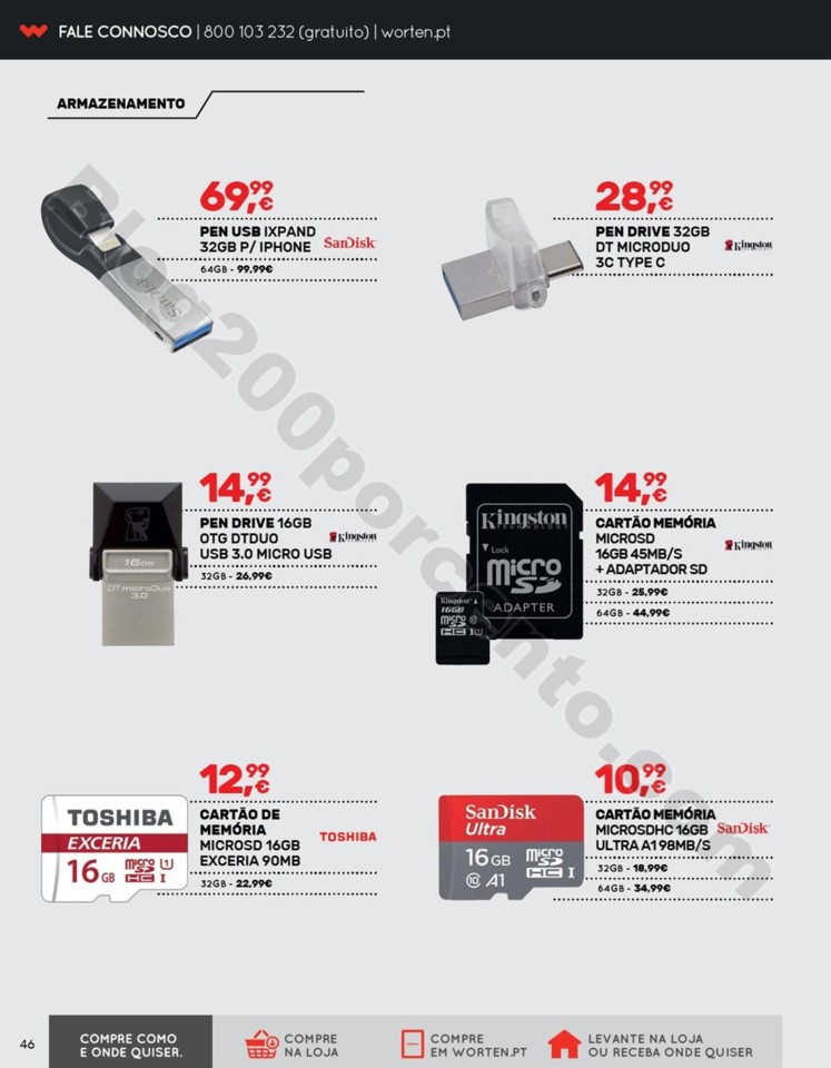 Antevisão Folheto WORTEN Mobile Promoções de 15