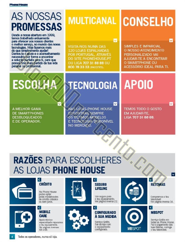 Novo Folheto PHONE HOUSE Natal promoções de 30 n