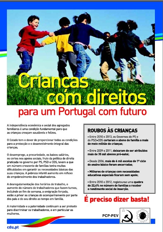 Folheto Crianças 2015