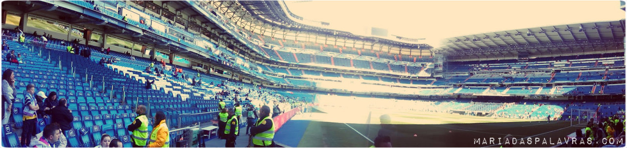 Estadio Santiago Barnabéu | Maria das Palavras