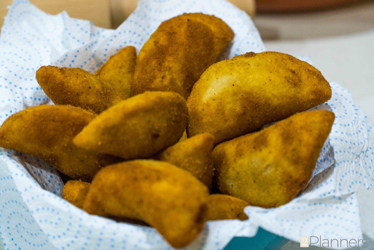 Portuguese Meat or Ham and Cheese Rissoles Recipe - The2Planners