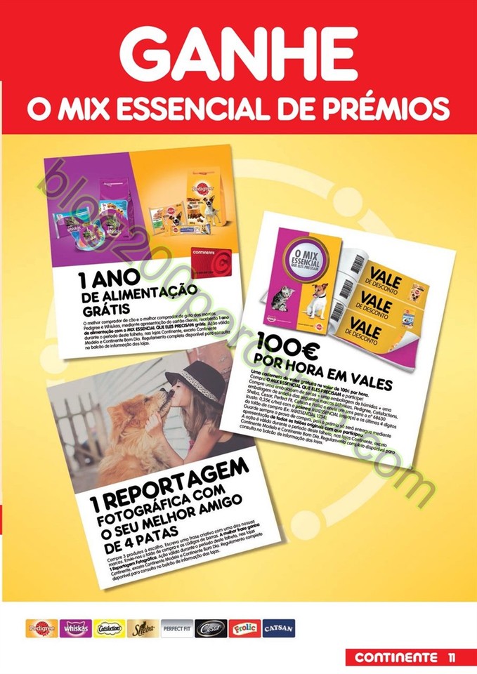Antevisão folheto CONTINENTE Feira animal de 10 a