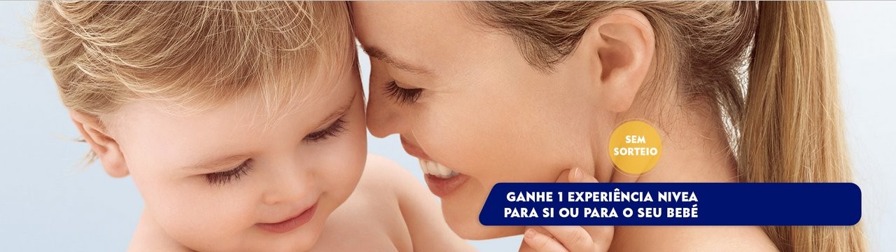 Experiência grátis | NIVEA | sem sorteio