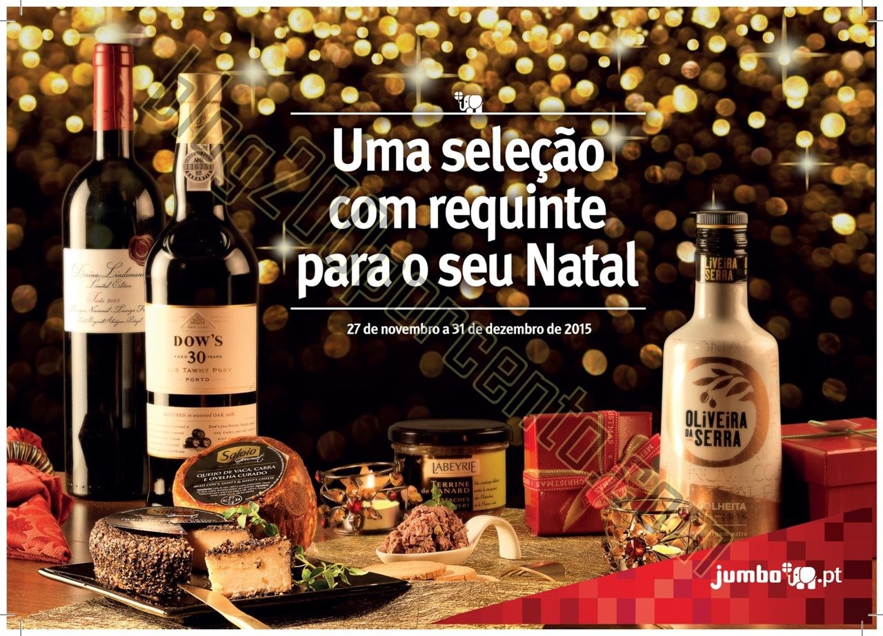 Novo Folheto JUMBO Natal Gourmet de 27 novembro a 