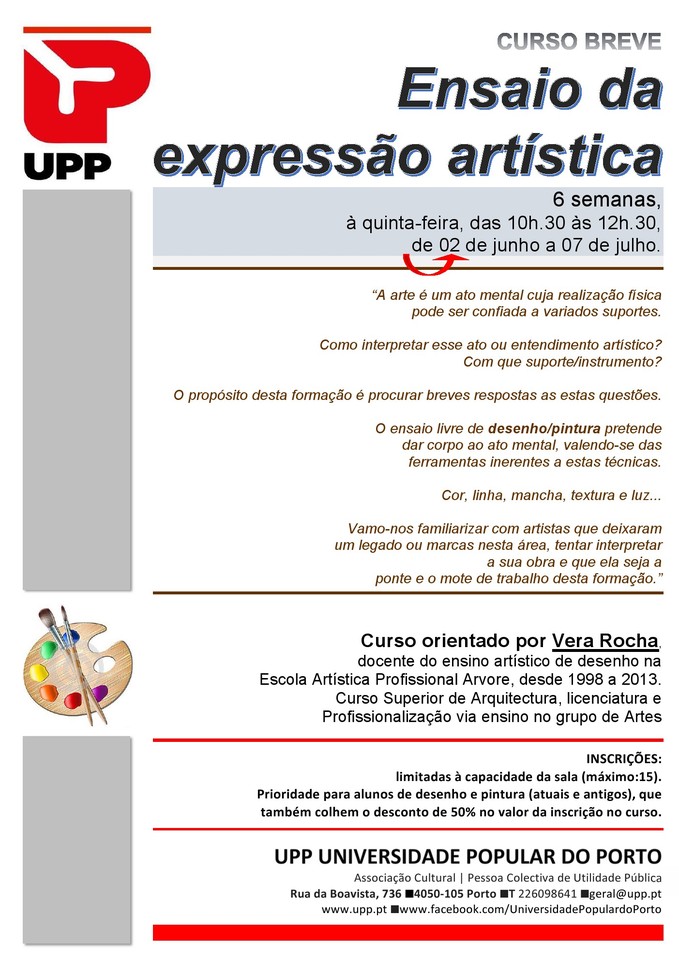 UPP Ensaio expressão artística1