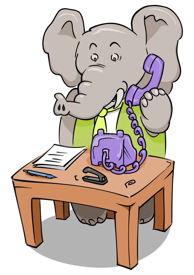 elefante-do-telefone-do-caixeiro-8623903.webp
