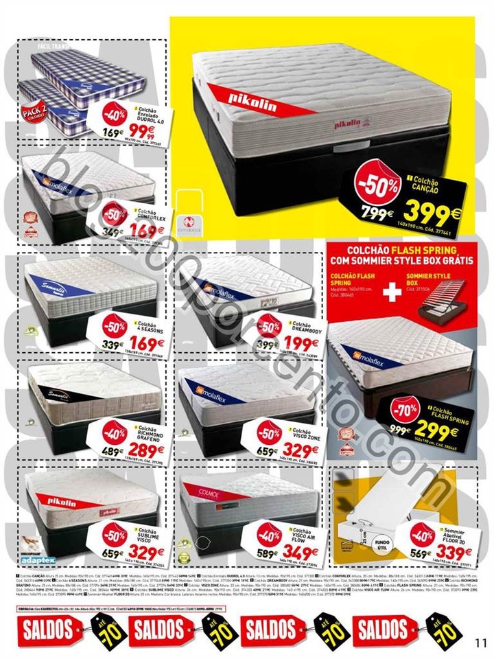 Novo Folheto CONFORAMA Saldos promoções de 1 a 1