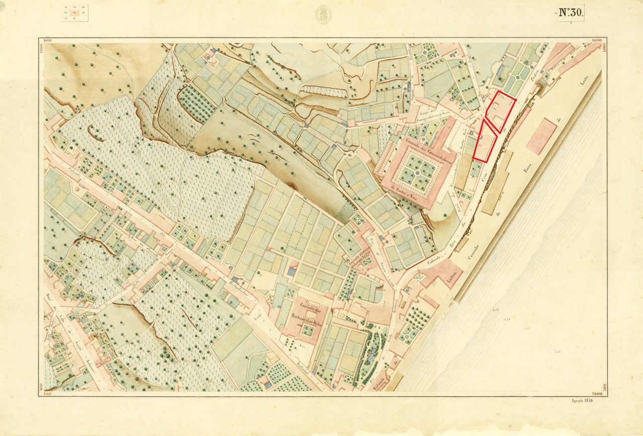 Atlas da carta topográfica de Lisboa, nº 30, de 