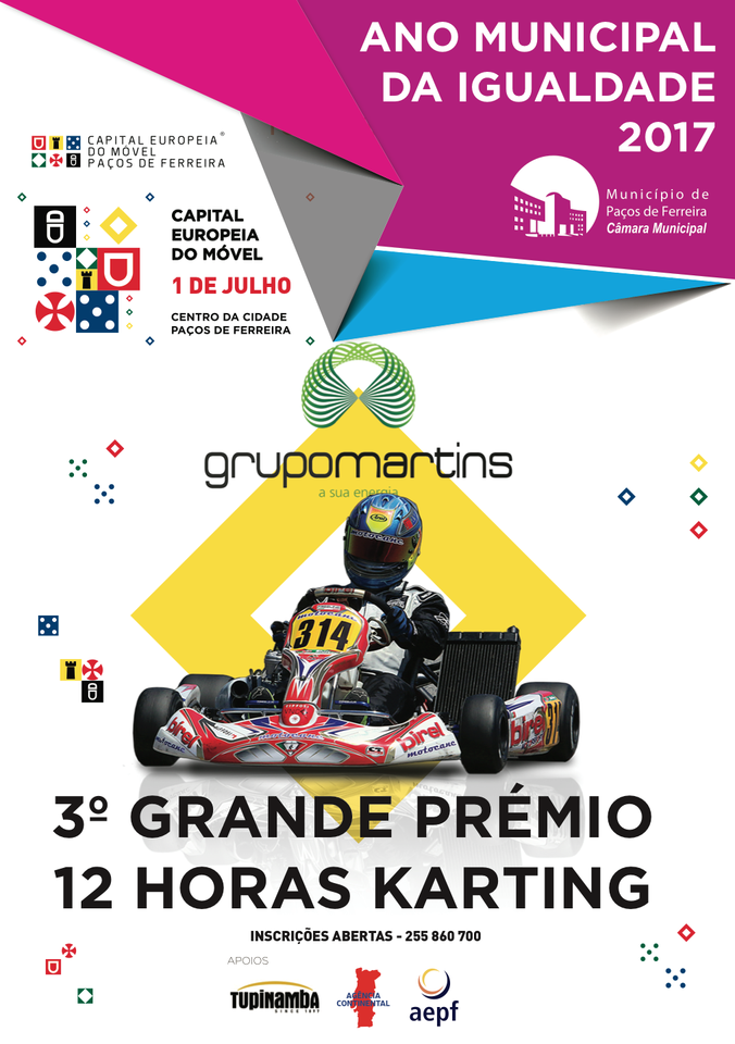 3º Grande Prémio 12 horas Karting - Cartaz.png