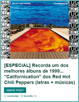 ESPECIAL Recorda um dos melhores álbuns de 1999..