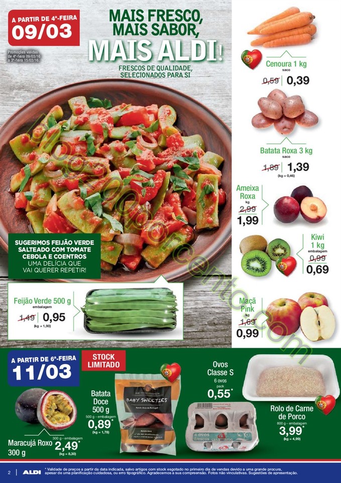 Antevisão Folheto ALDI promoções a partir de 9 