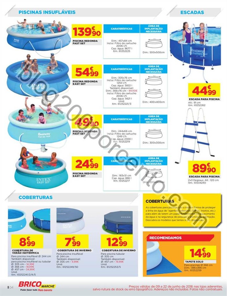 Antevisão Folheto BRICOMARCHÉ Promoções de 9 a