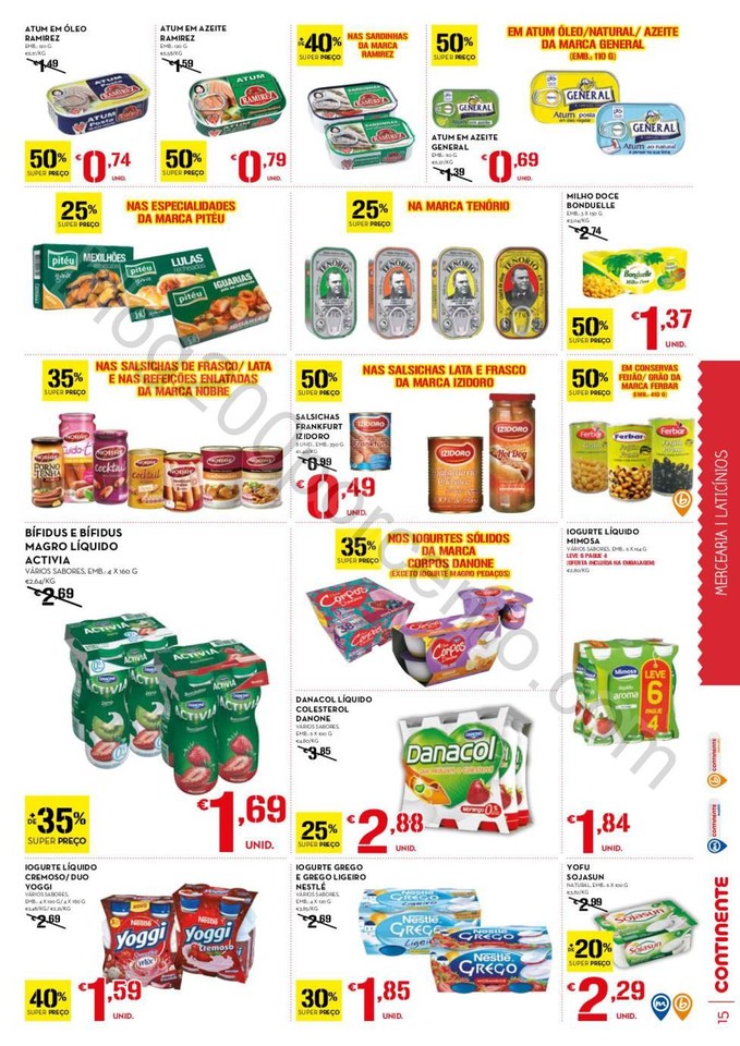 Antevisão Folheto CONTINENTE Promoções de 6 a 1